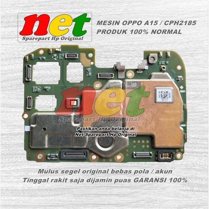 MESIN OPPO A15 / CPH2185 NORMAL MULUS SEGEL ORIGINAL TESTED