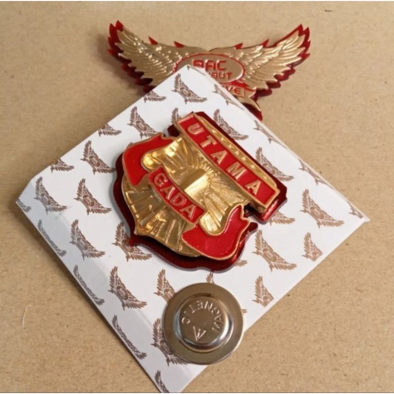 PIN GADA UTAMA SATPAM ORIGINAL 100% BAC ATRIBUT