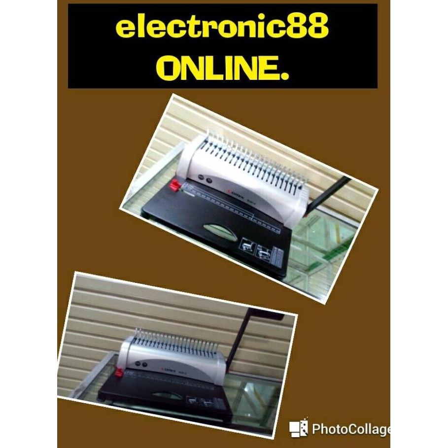 

Cuci Gudang!Mesin Jilid/Binding A4 Comix B2915