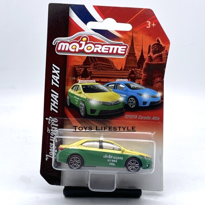 Mobil Majorette Diecast - Taksi Toyota Corolla Altis Taxi Series 1:64
