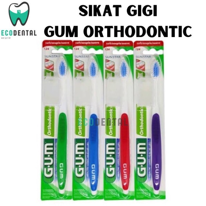 SIKAT GIGI GUM ORTHO KHUSUS BEHEL GUM ORTHODONTIC TOOTHBRUSH