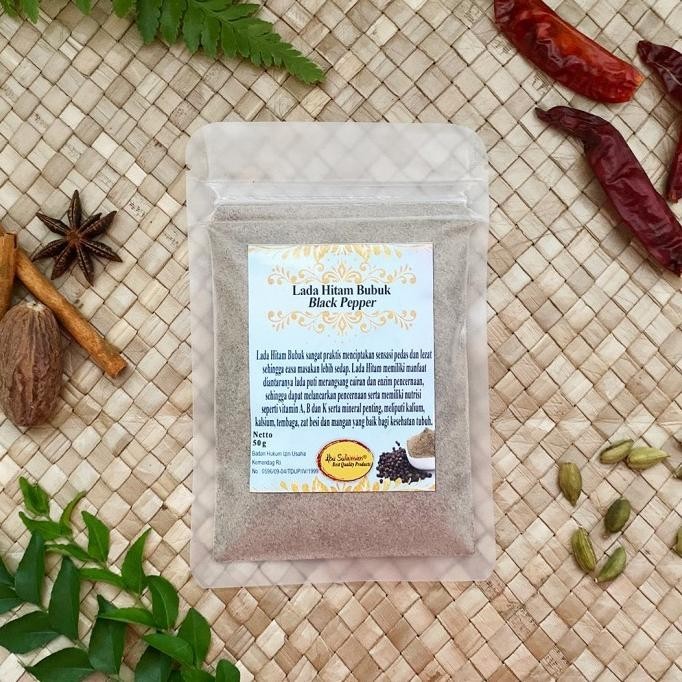 

Lada Hitam Bubuk Grade A/ Black Pepper Premium Abu Sulaiman 1 KG TB