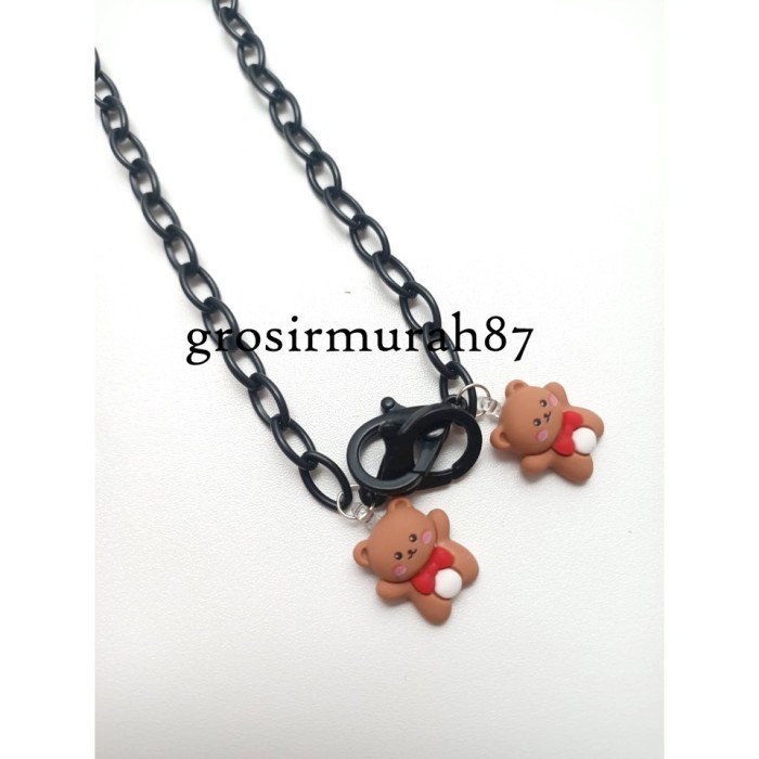 KALUNG MASKER TALI STRAP MASKER SIZE ANAK MODEL RANTAI PLASTIK READY