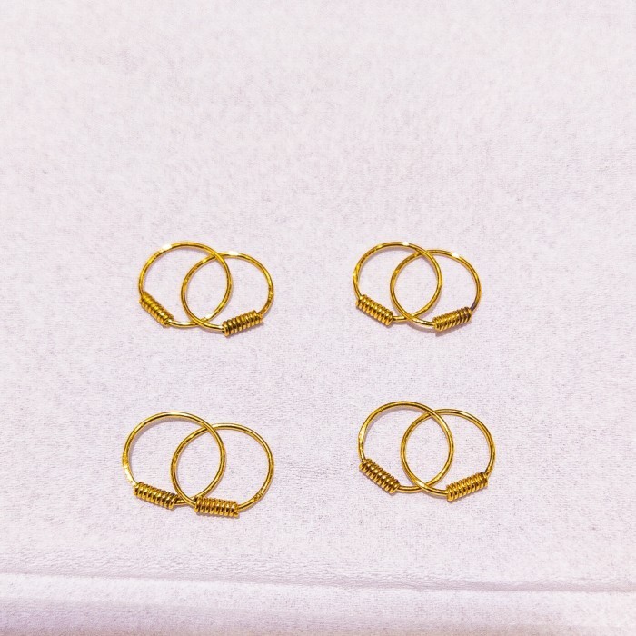 ANTING EMAS ASLI ANTING ANAK BAYI BARU LAHIR