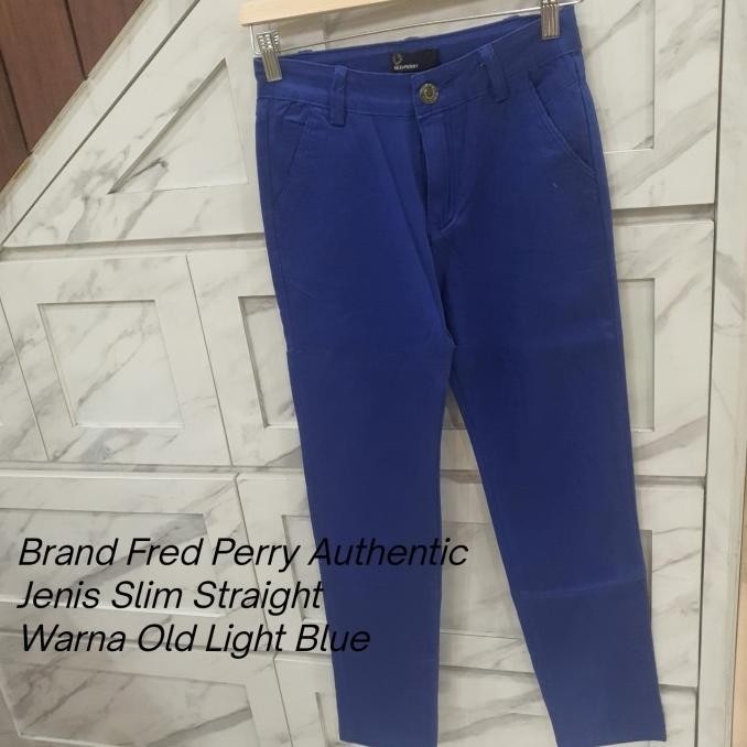 Fred Perry Soft Jeans Pria Celana Panjang Pria Celana Jeans Pria Wijayashopp3