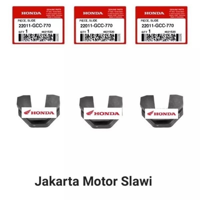 22132-GCC-770 piece slide beat scoopy spacy vario 110 cw karbu f1 injeksi Revo AT