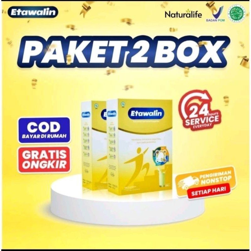 

Susu Etawalin - Paket 2 Box Untuk Atasi Asam Urat Radang Nyeri Sendi / Otot Tulang / Mencegah Rematik