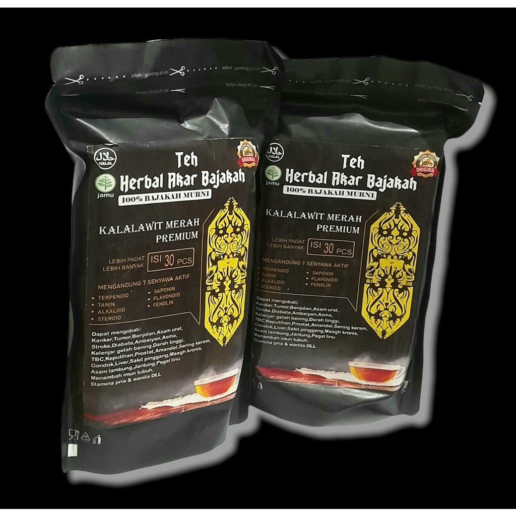 

Original Teh Herbal Akar Bajakah Kalalawit Merah Premium