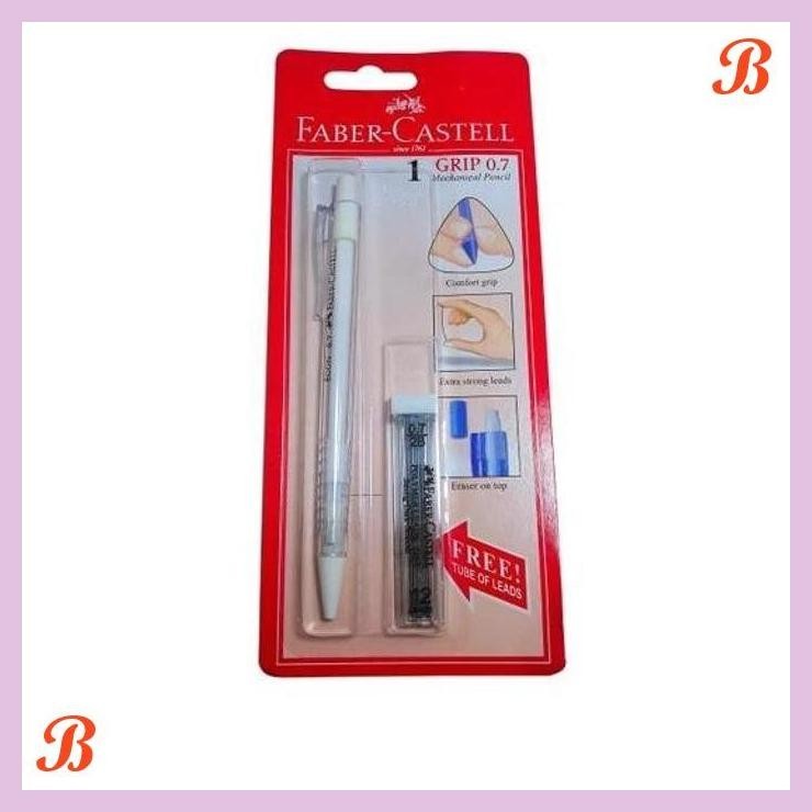

| PGT | PENSIL MEKANIK FABER CASTEL GRIP MATIC 0.7 MM+REFILL