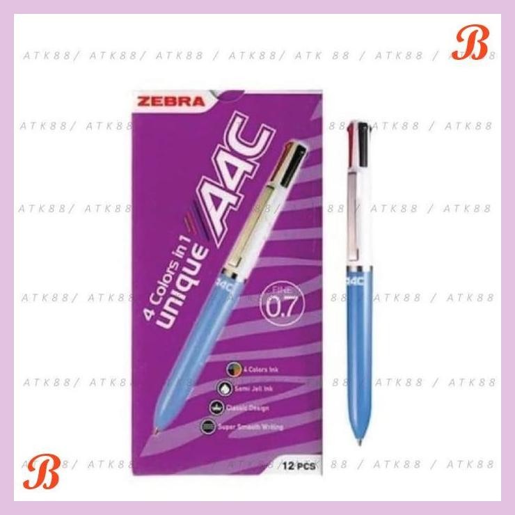 

| PGT | PULPEN ZEBRA A4C - 4 COLOURS / WARNA