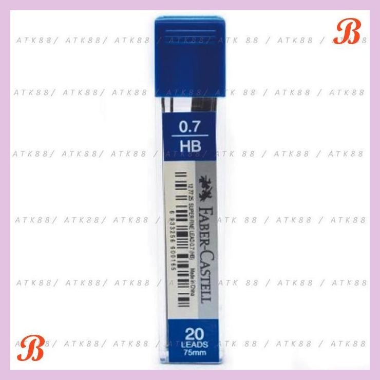 

| PGT | ISI PENSIL MEKANIK HB FABER-CASTELL SUPER FINE (0.7 MM)