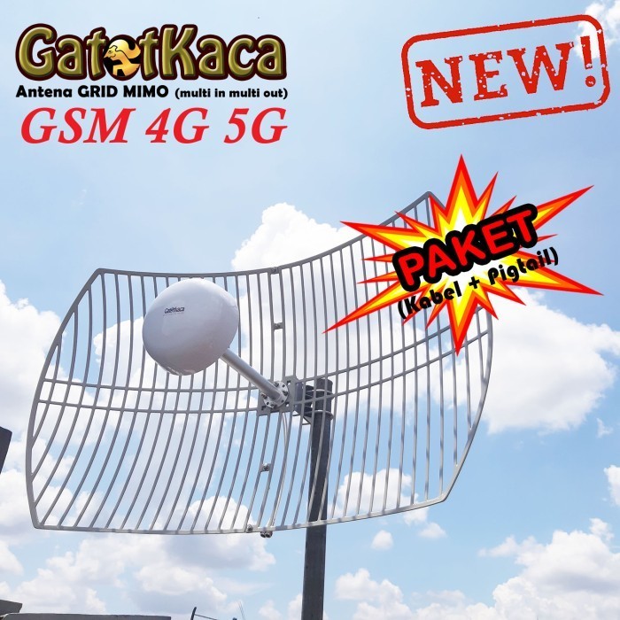 Antena Grid Mo Guat Sinyal Em Orbit Telkomsel 3G 4G 5G (Paket)