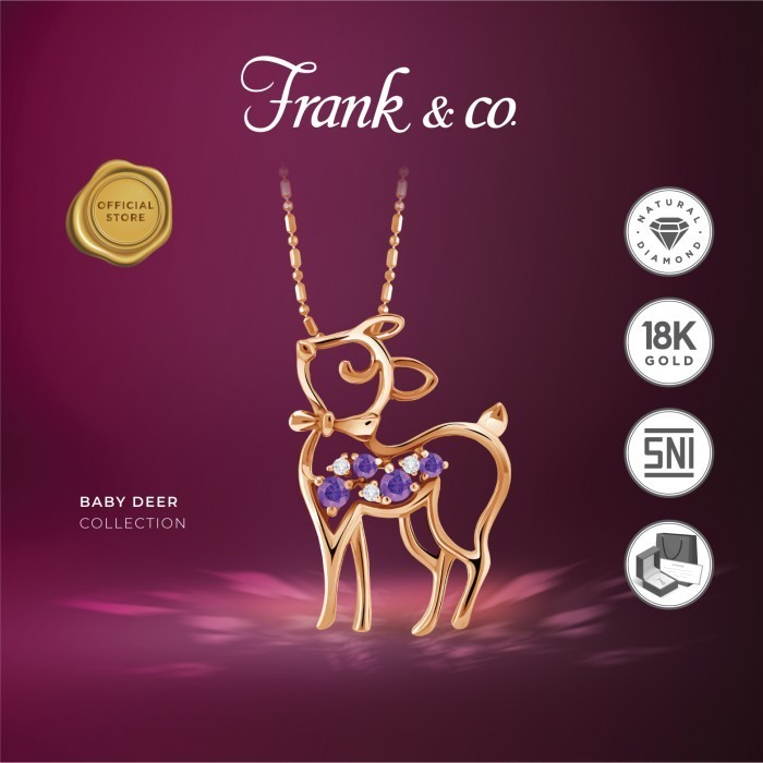FRANK&CO BABY DEER LIONTIN - AMETHYST 2 (HANYA LIONTIN)