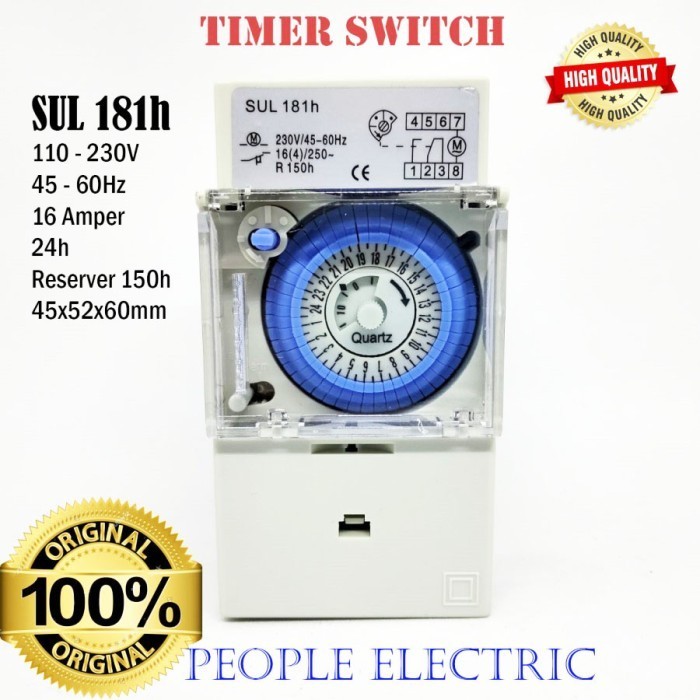 TIMER SWITCH ANALOG SUL 181H