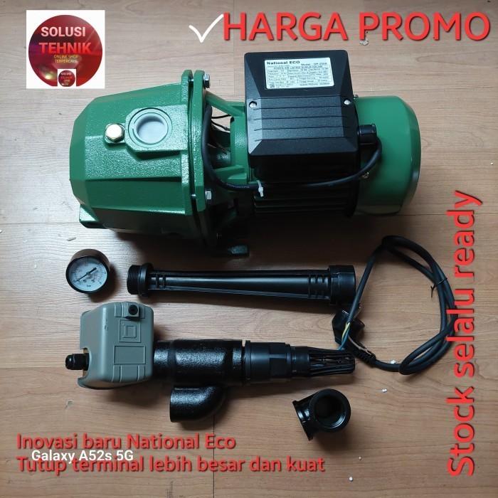 POMPA AIR JET PUMP NATIONAL ECO DP 255 POMPA SUMUR DALAM ITALY SNI