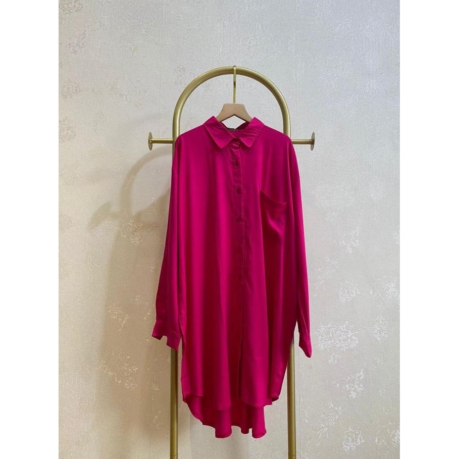 Tunik Jumbo Wanita Rayon Twill Premium // Tunik Oversize Polos