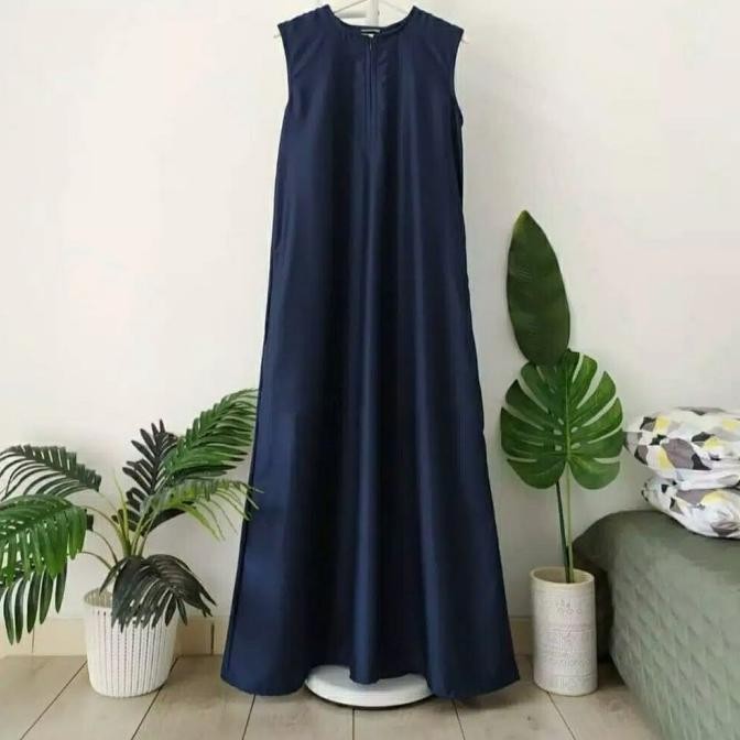 Singlet Moscrepe Dalaman Gamis Wanita