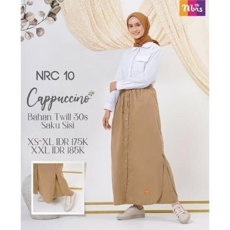 Rok Celana Wanita Muslimah Rocella Katun Polos Rocela Nrc 10 Nibras