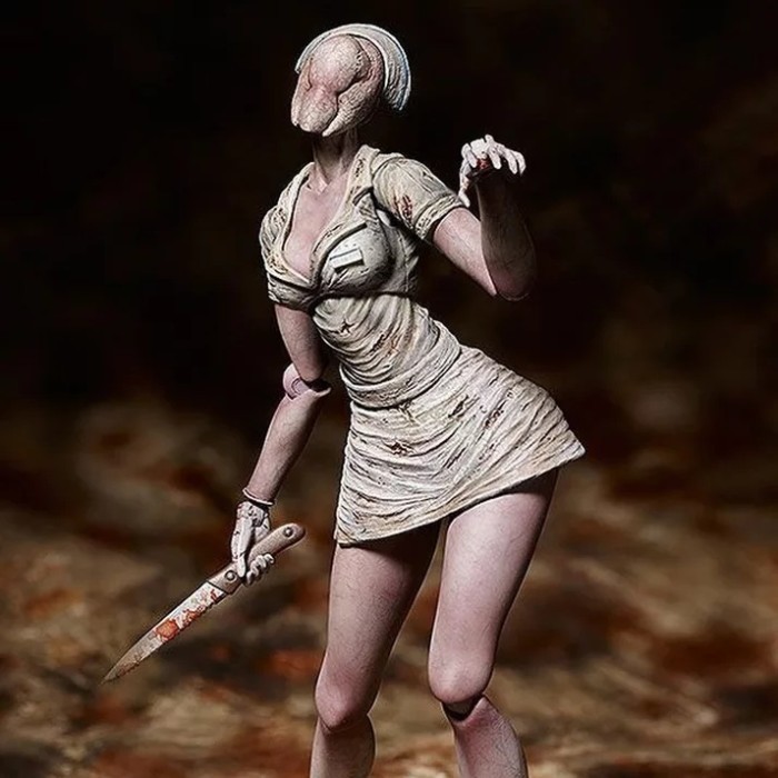 Figma Sp 061 Bobble Head Nurse Dari Movie Silent Hill 2 Figure