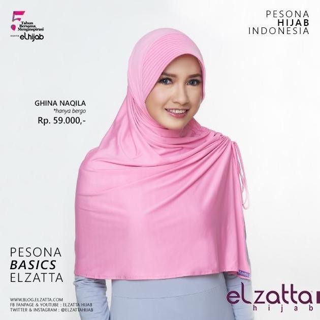 Jilbab Bergo Elzatta Ghina Naqila