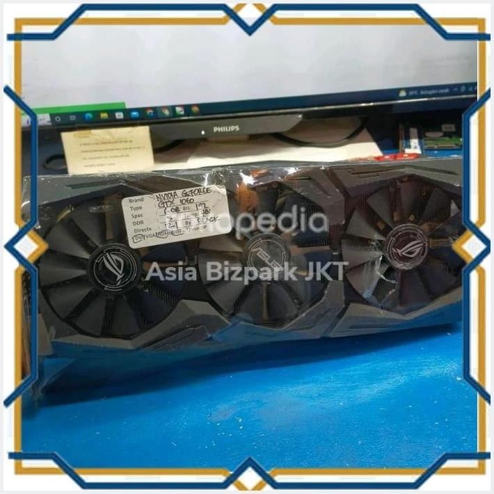 [Abz] Vga Asus Rog Strix Nvidia Geforce Gtx 1060 6Gb Ddr5 192Bit Dvi Hdmi Dp