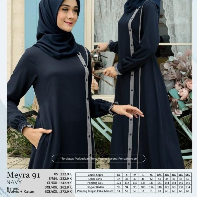 Gamis Seply Meyra 91