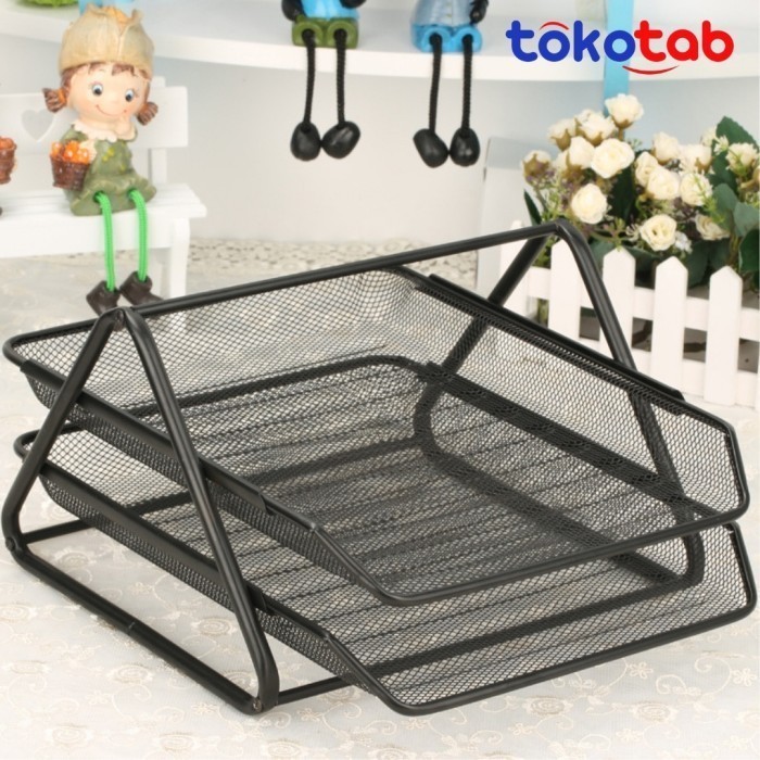 

TERMURAH - Rak kertas PAPER LETTER TRAY JARING 2 SUSUN