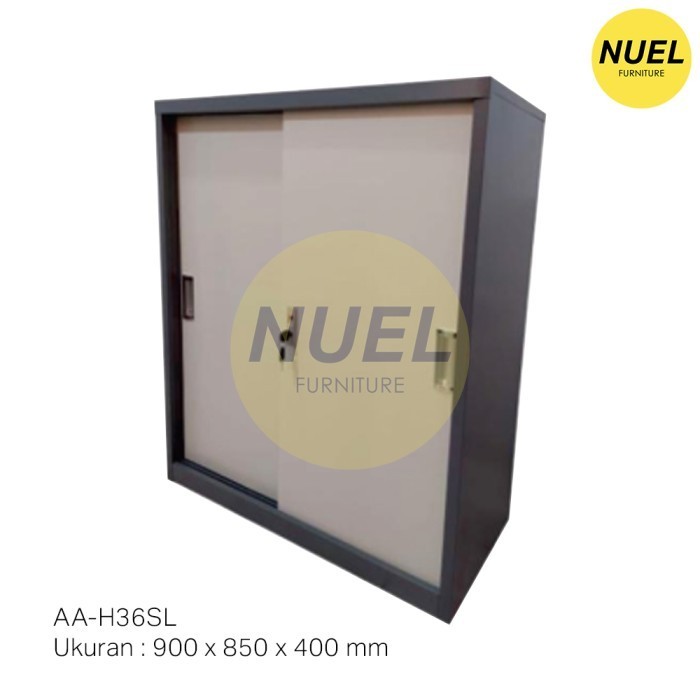 

HARGA DISC - Lemari Sliding File Arsip Dokumen Kabinet Full Besi Pendek AA-H36SL