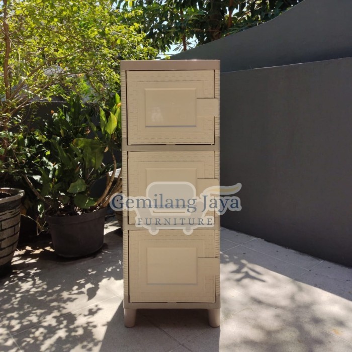 

Club flip lemari kabinet susun 3