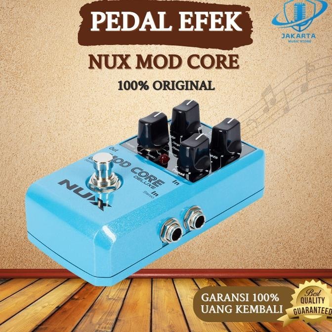 Pedal Effectr Effects Efek Gitar Guitar Elektrik Nux Mod Core Deluxe