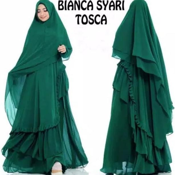 Fg Maxi Dress Syari /Gamis Syari /Longdress Syari Byanca
