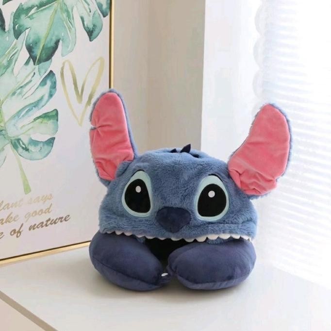 Bantal Leher Boneka Lilo Stitch Disney Karakter.