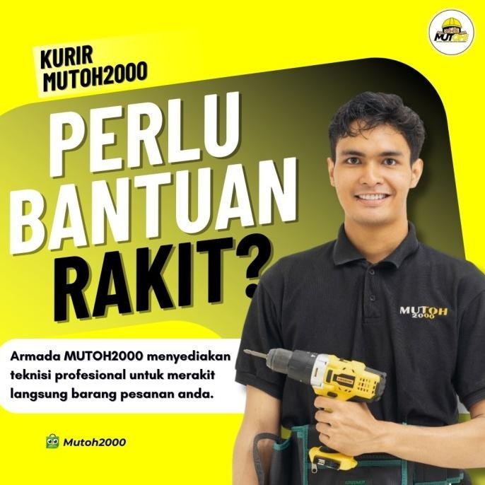 

Terbaru Rakit Perakitan Produk Mutoh2000 Khusus Jabodetabek Stok Terbatas