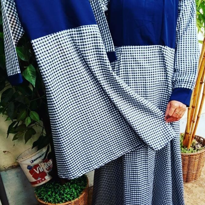 Gamis Couple Ibu Dan Anak Bahan Katun/Fashion Muslim Wanita
