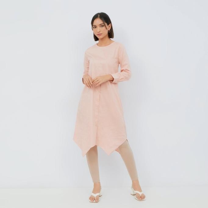 Point One Ananta Peach Dress Tunik