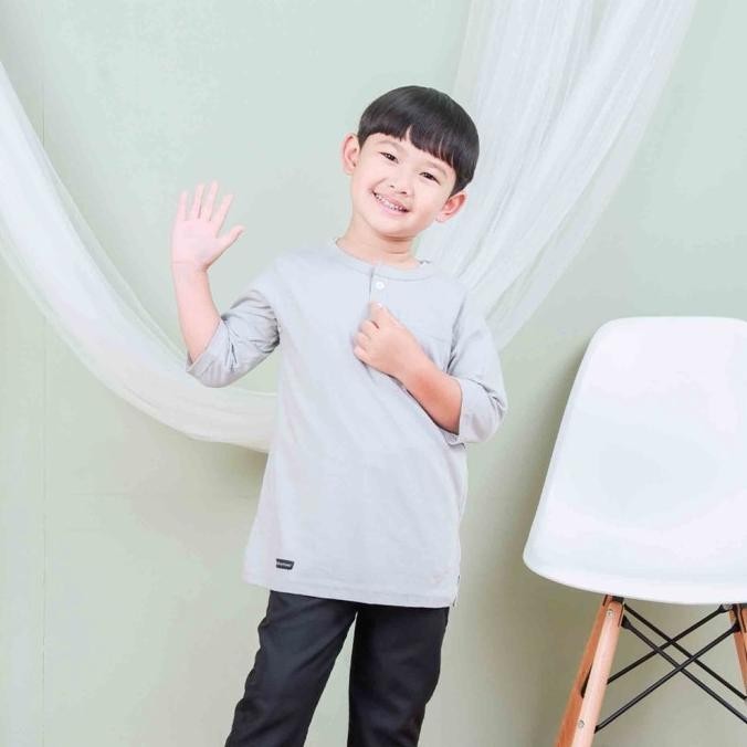 Koko Anak 4 Sd 14 Tanggung/Kaos Kurta 3/4 Baju Muslim Anak Sac Kids