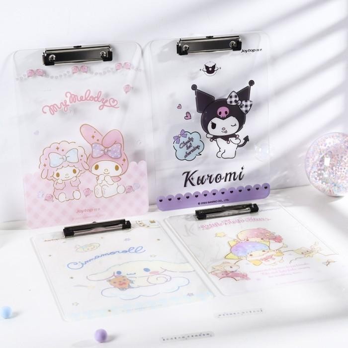 

Mimimoo Clipboard Papan Jalan Ujian Sanrio Cinnamoroll Kuromi