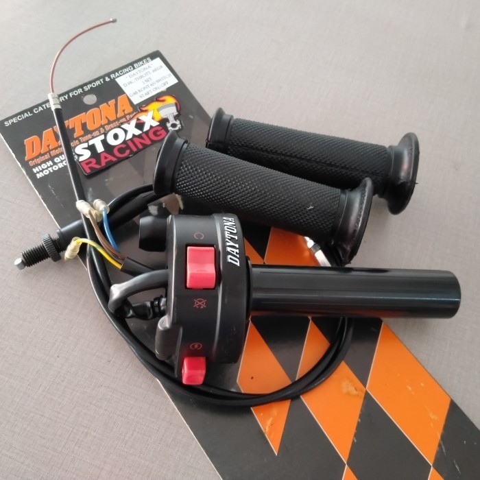 Baru GAS SPONTAN DAYTONA ON OFF STARTER ORIGINAL PLUS HANDGRIP gas kontan