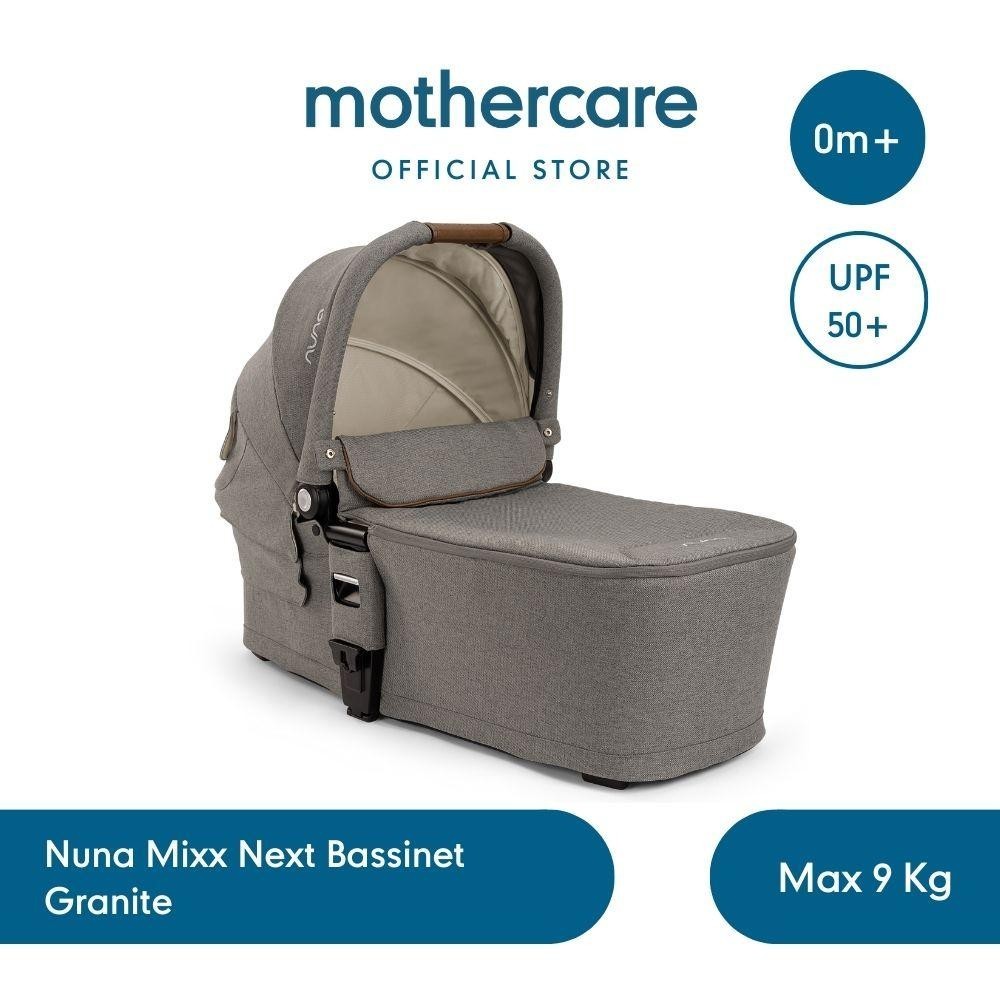 Nuna Mixx Next Bassinet Granite - Tempat Tidur Kereta Dorong