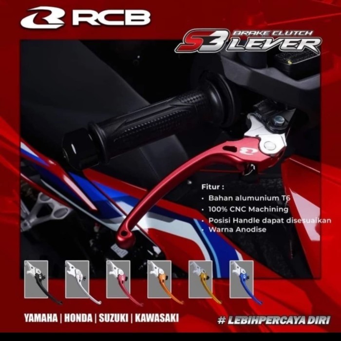 Baru Handle set Rem kopling S3 Lever by RCB HONDA CRF 150 CRF 250