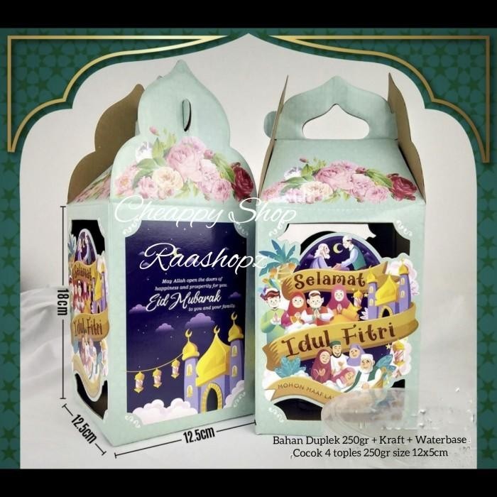 

Box Lebaran 4 Toples 250Gr Box Lebaran Kue Kering Box Lebaran Cookies 007