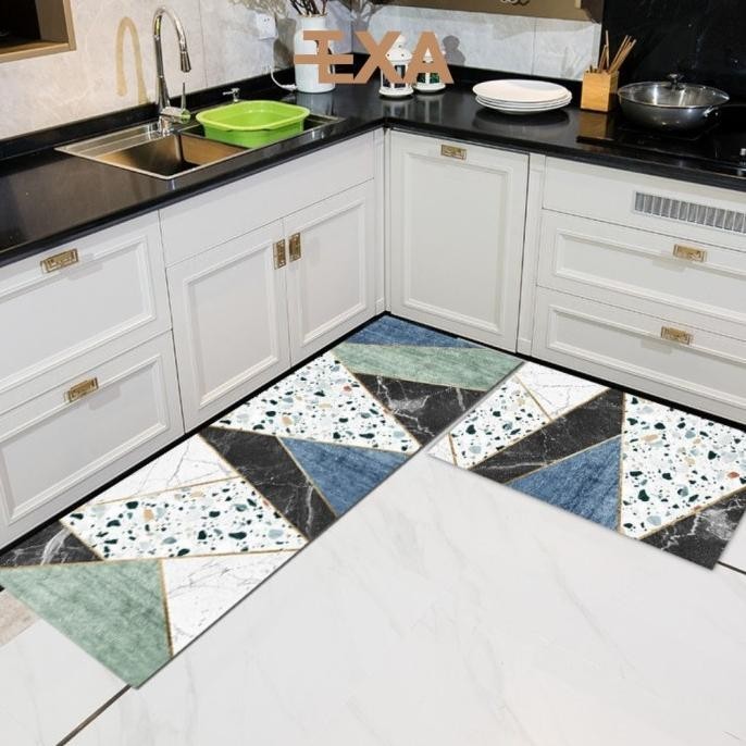 Promo Keset Kaki Diatomite Dapur 2 In 1 Keset Dapur Diatomite Panjang 2In1