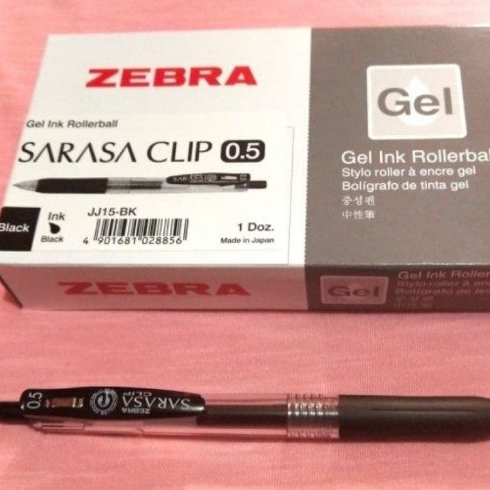 

Pulpen Sarasa Clip 0.5 Hitam 1 Pack