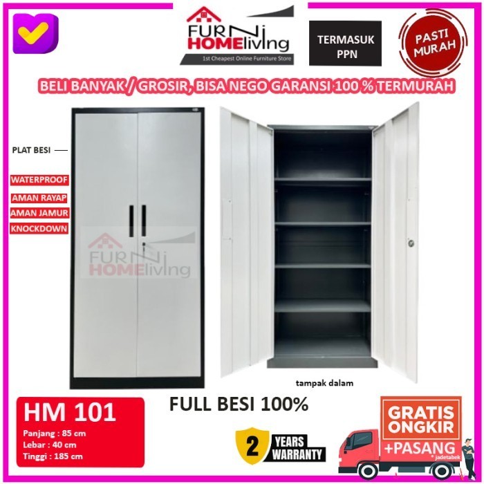 

Promo Lemari Arsip / Filing Cabinet Besi 2 Pintu Akf05