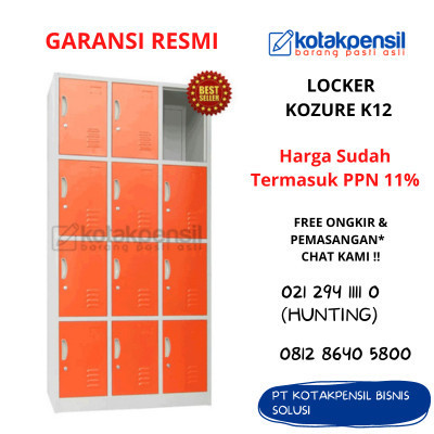 

Locker Kozure Kl12 Lemari Locker Besi Loker 12 Pintu Kl 12 Free Ongkir