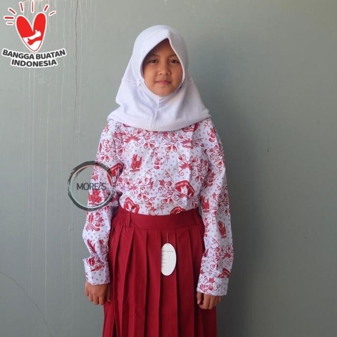 Seragam Batik Tutwuri Sd Panjang Perempuan