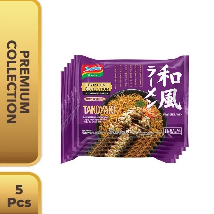 5 Pcs - Indomie Japanese Takoyaki