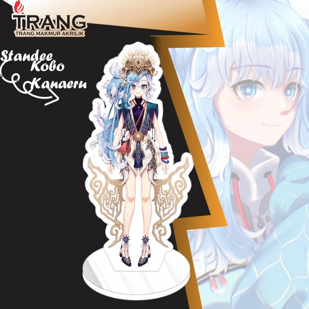 Flash Sale Standee Figure Akrilik Vtuber Hololive Indonesia Anya Iofi Kaela Kobo Moona Ollie Pavolia