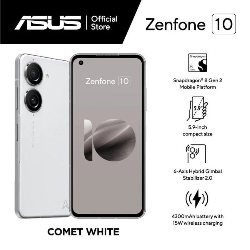 ASUS ZENFONE 10 5G NFC RAM 16GB/512GB GARANSI RESMI