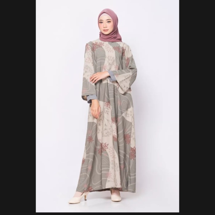Zaskia Mecca Luny Cream Gamis Jelita Indonesia Edisi Maluku Xl L SaleR33A